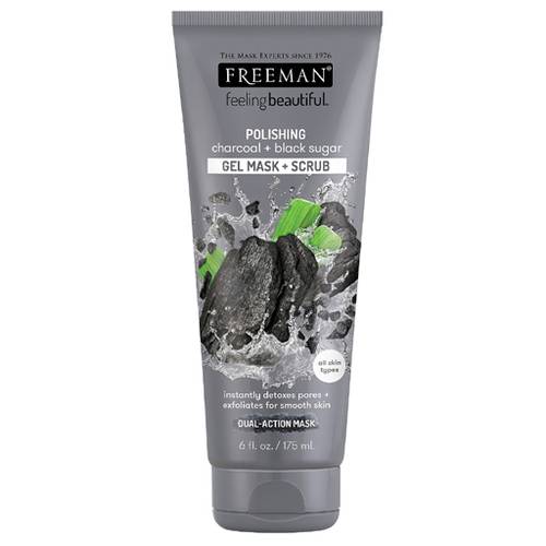 Gel mask+Scrub Charcoal +black sugar