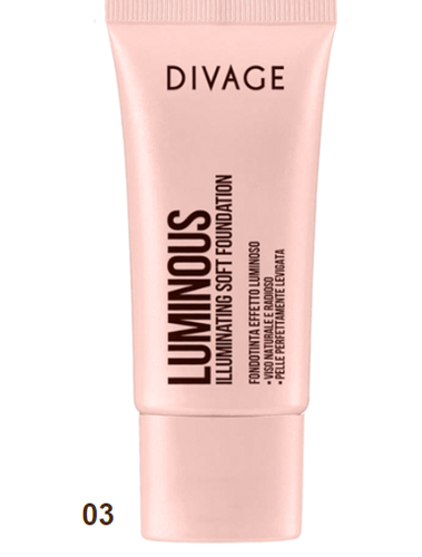 Divage LUMINOUS FOUNDATION SPF25-NR.03 CAPPUCCINO
