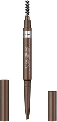 RIMMEL BROW THIS WAY FILL & SCULPT EYEBROW DEFINER-002 MEDIUM BROWN