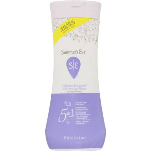 (Summer's Eve, 5 in 1 Cleansing Wash, Delicate Blossom, 15 fl oz (444 ml
