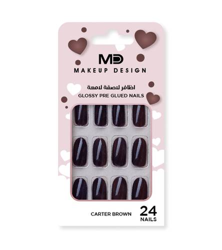 MD Glossy Pre Glued Nails-NG04