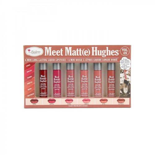 theBalm Meet Matte Hughes Set of 6 Mini Lipsticks - Vol09