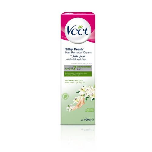 VEET HAIR REMOVAL CREAM UP TO 7 DAYS OF SMOOTHNESS DRY SKIN-100GM