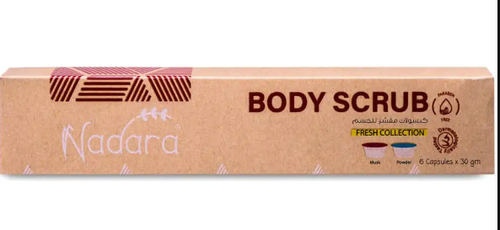 Nadara Body Scrub 6 Capsules X 30 Gm