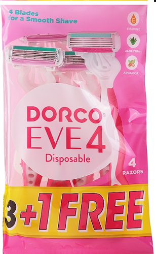 Dorco - Shai 4 Women Disposable Razor Pack Of 4