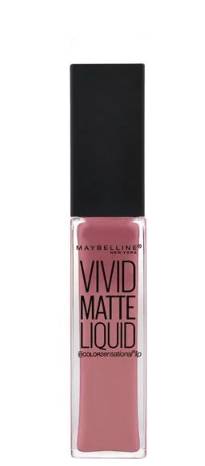 COLOR SENSATIONAL VIVID MATTE LIQUID LIPSTICK NUDE FLUSH