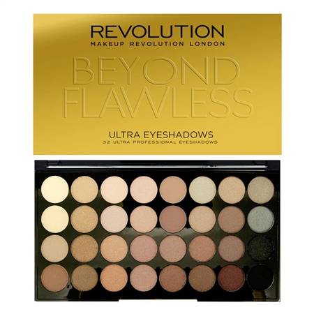 Revolution Ultra 32 Shade Eyeshadow Palette - Beyond Flawless