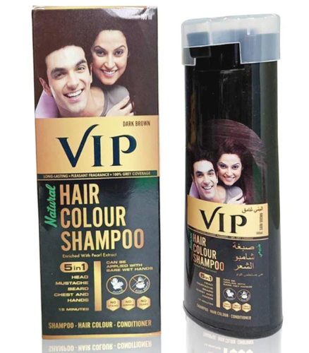 vip color shampoo-dark brown