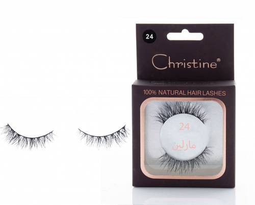 Christine Natural Artificial Eyelashes-24