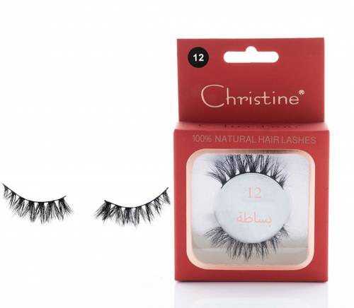 Christine Natural Artificial Eyelashes-12