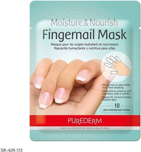 Purederm Moisture And Nourish Fingernail Mask 10 Pieces