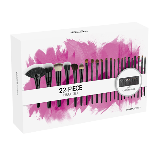 COASTAL SCENTS 22 Piece Brush Set