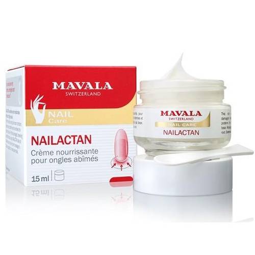 Mavala Nailactan Nutritive Nail Cream for Damaged Nails Tarro