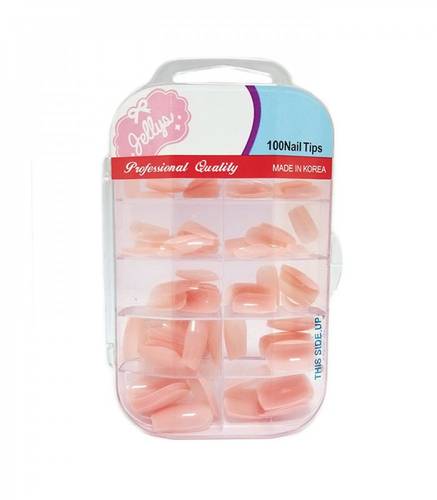 Jellys Nail Tips JR3149 Beige 100Pieces