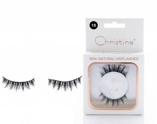 Christine Natural Artificial Eyelashes-18