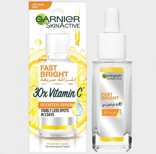 SkinActive Fast Bright 30x VITAMIN C Anti Dark Spot Serum-30ml