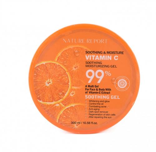 Nature Report Vitamin C Soothing Moisturizing Gel, 300 ml