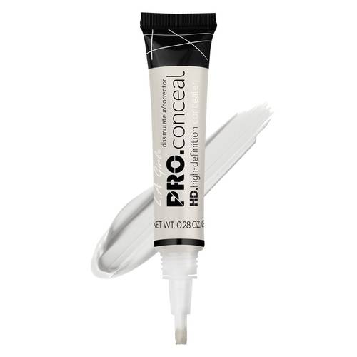 Highlighter concealer liquid white concealer imperfections la girl
