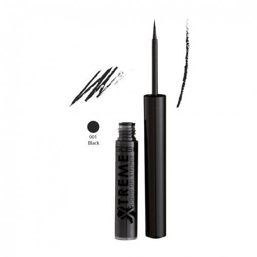 XTREME LIQUID GEL EYE LINER - 001 BLACK