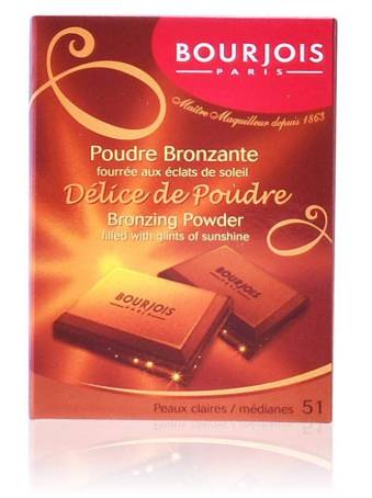 Bourjois Delice De Poudre Bronzing Powder 51 Peaux Claires Medianes