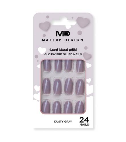 MD Glossy Pre Glued Nails-NG07