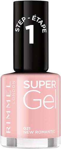  Rimmel London 2-step Super Gel Nail Polish-021 New Romantic