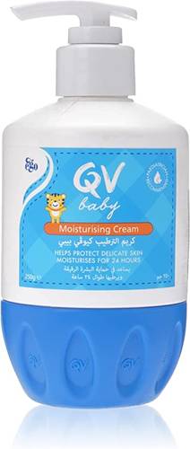 كريم مرطب للاطفال من كيو في- 250G