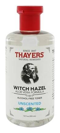 Thayers Unscented Alcohol-Free Witch Hazel and Aloe Vera Formula Toner (355ml