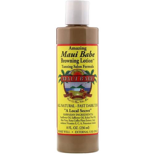 (Maui Babe, Amazing Browning Lotion, Tanning Salon Formula, 8 fl oz (236 ml