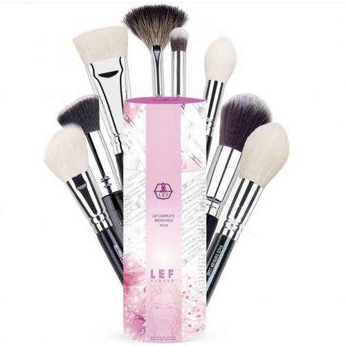lef cosmetics Complete Brush Face Set-Vol 02 brown