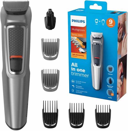 PHILIPS Series 3000 9-in-1 Multigroom-gray
