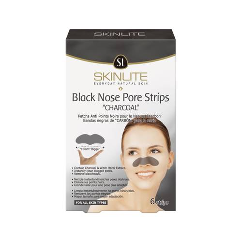 Skinlite Black Nose Pore Strips CHARCOAL-6 Strips