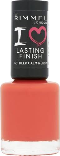 Rimmel Neons Collection Lasting Finish Nail Polish-601 Keep Calm and Shop