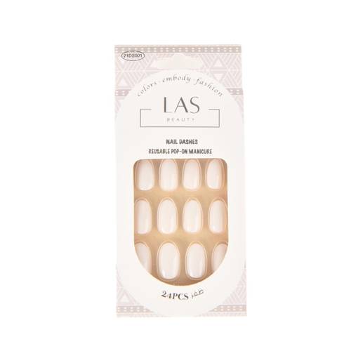 Las Beauty Nail Dashes Reusable Pop-on-DS01