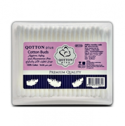 Qotton Plus Cotton Buds - 220 Pieces