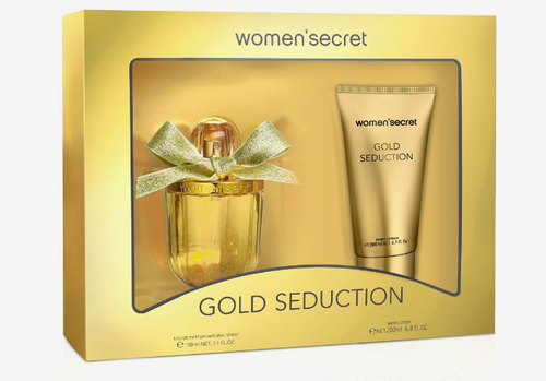 Women's Secret Gold Seduction Set Edp 100ml+Body Lotion