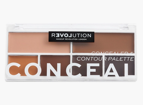 Revolution Relove Concealer and Contour Palette - DARK