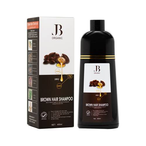 JB Organic Argan Oil Brown Hair Shampoo-400ml
