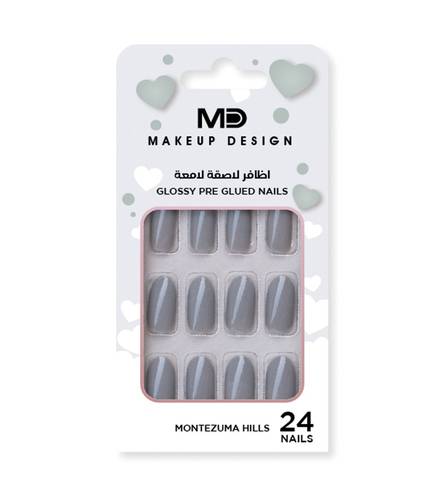 MD Glossy Pre Glued Nails-NG15