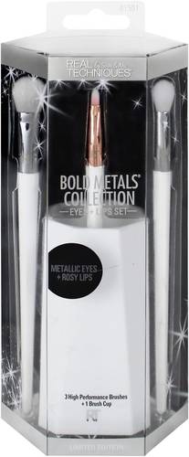Real Techniques Bold Metals Collection Eyes + Lips Set