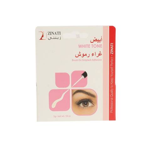غراء رموش ابيض من زينتي