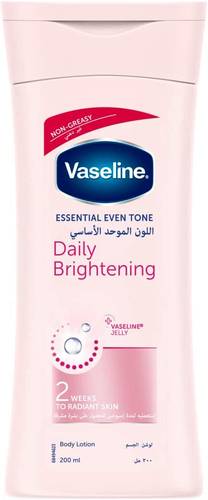 Vaseline Essential Even Tone Daily Brightening Body Lotion - 200ml