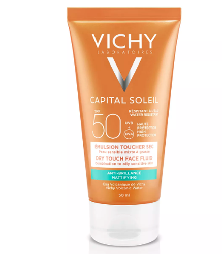 Ideal Soleil Mattifying Dry Touch Face Fluid Spf50