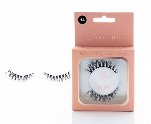 Christine Natural Artificial Eyelashes-14