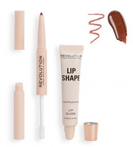 Revolution Lip Shape Kit-Chauffeur Nude
