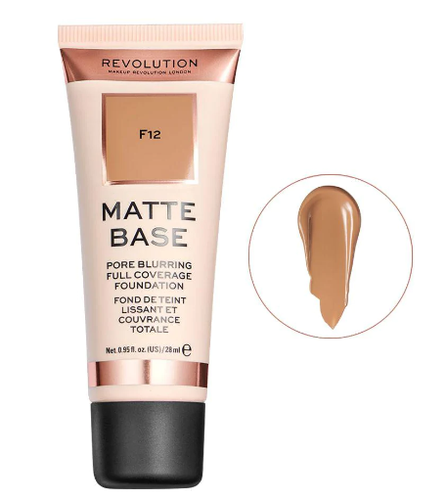 Revolution Matte Base Foundation-F12