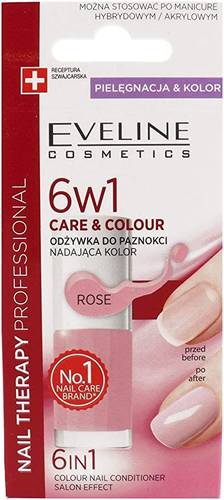 Eveline Care And Colour Rose 6 In 1 Nail Therapy