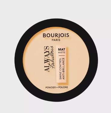 Bourjois Always Fabulous Matte Pressed Powder-108 Apricot Ivory