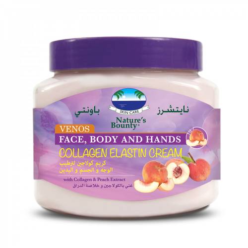 Nature's Bounty Venos Elastin Cream with Peach Extract-600g