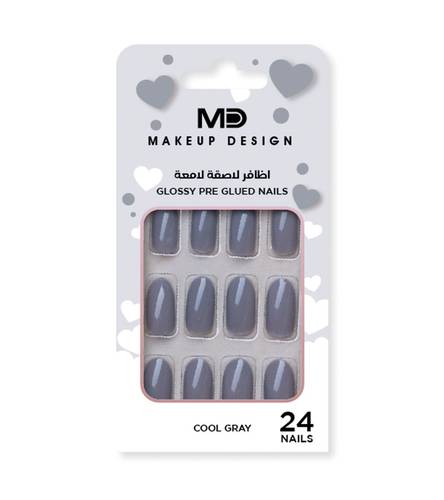 MD Glossy Pre Glued Nails-NG10